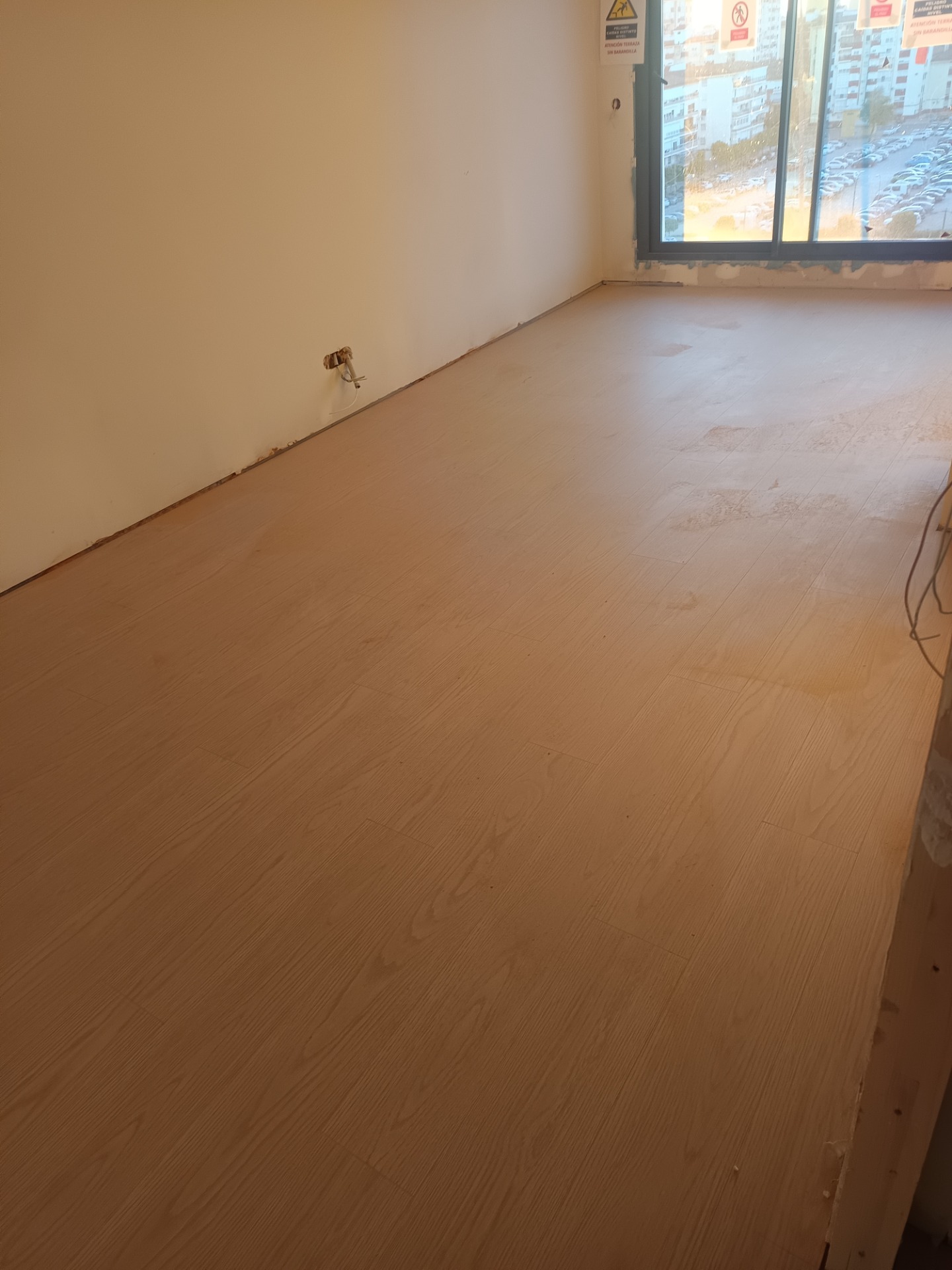 Instalación de tarima flotante 